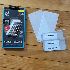 iPhone 6/6s/7/8 Tempered Glass Screen Protector